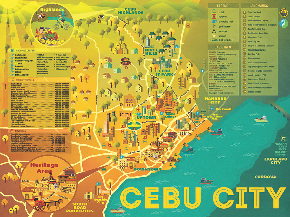 Cebu city street map pdf